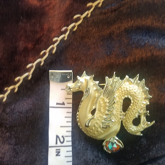 Dragon brooch - Picture 4 of 4
